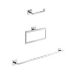 Gedy ELBA1400 Modern Bathroom Accessories Set